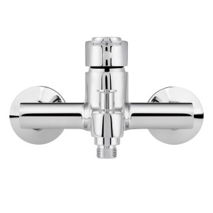 baliv Wannenarmatur WA-5890 Chrom, Einhebelmischer mit Umsteller für Brause und Schlauch.