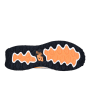 Sohle der New Balance Sicherheitsschuhe Cremorne BOA S3 in Schwarz und Orange.