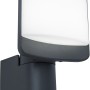 Lutec LED-Außenstrahler Sunshine mit schwenkbarem Kopf und Bewegungssensor.