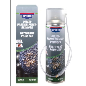 Presto Dieselpartikelfilter-Reiniger 400ml mit Sprühsonde zur Reinigung ohne Ausbau.