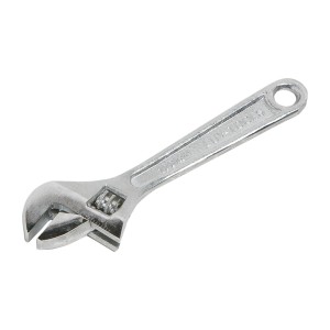 LUX Rollgabelschlüssel Classic, 100 mm, verstellbarer Schraubenschlüssel aus Werkzeugstahl.