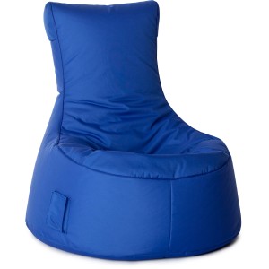 Blauer Sitting Point Sessel Swing, 300 l, ideal zum Entspannen. Bequemer Sitzsack für Indoor & Outdoor.
