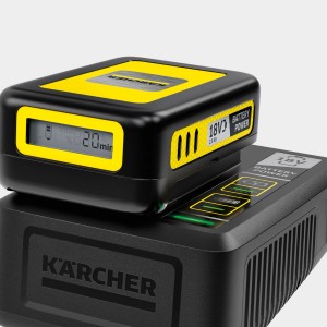 Kärcher Starter Kit Battery Power 18/50: Akku und Ladegerät für 18V Akku-Plattform.