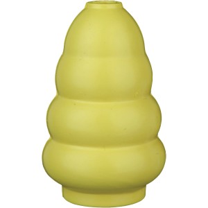 Gelber Jollypaw Jumper aus Naturgummi, 8 cm, für Hunde. Apportierspielzeug zur Förderung des Spieltriebs.