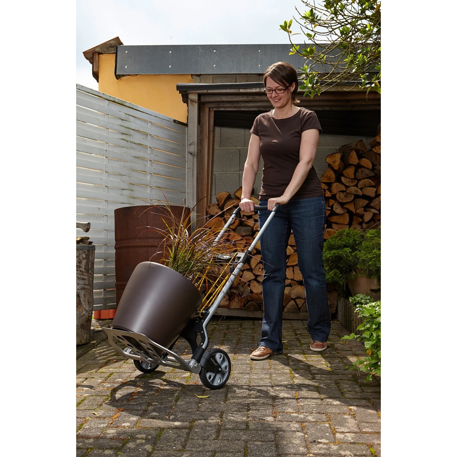 Wolfcraft TS 850 Offroad 5503000 Sackkarre Klappbar Traglast Max 100 Kg 2283683 Wolfcraft TS 850 Offroad 5503000 Sackkarre Klappbar Traglast Max 100 Kg 2283683