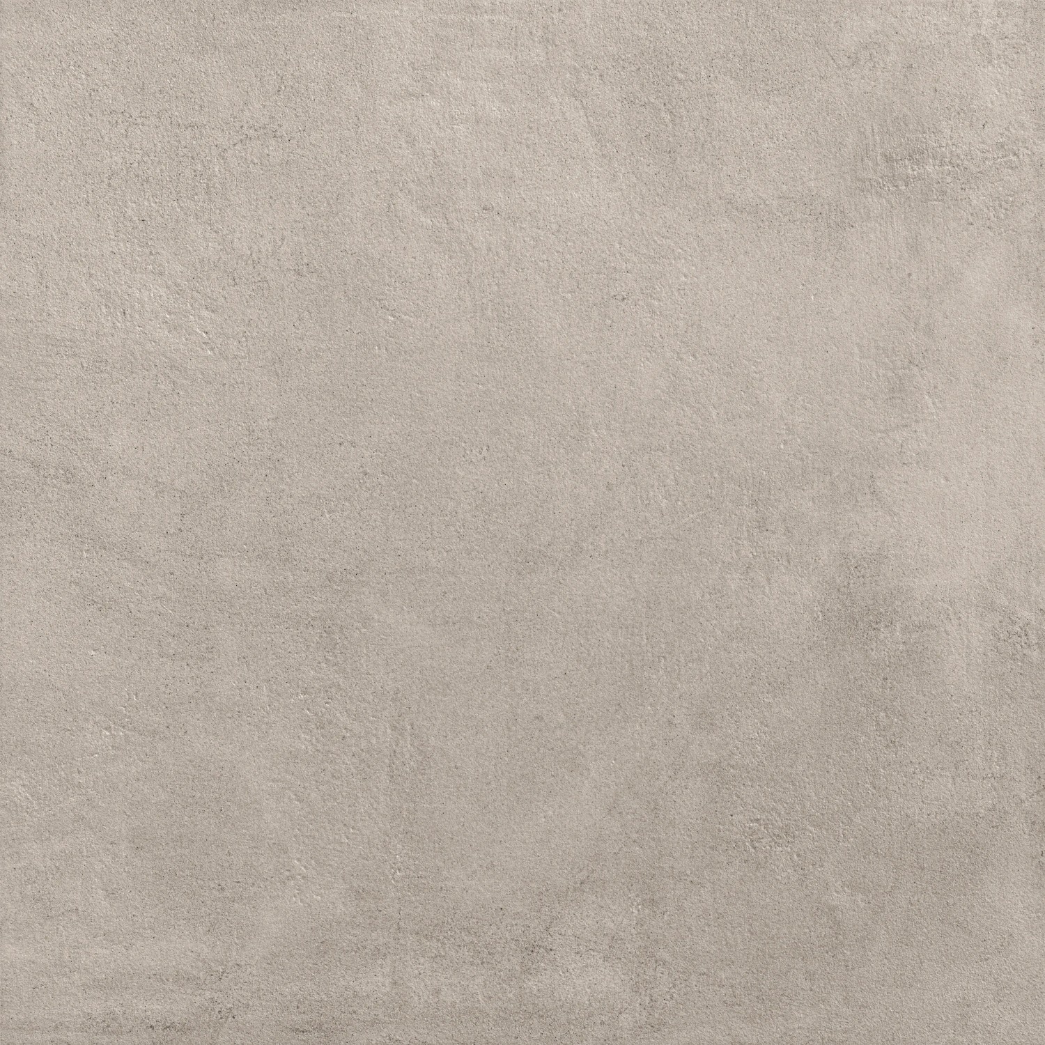 Matte, glasierte Bodenfliese aus Feinsteinzeug, 60x60 cm, in neutralem Farbton.
