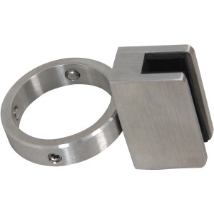 Dieda Glashalter aus Edelstahl V2A für Treppen & Geländer.