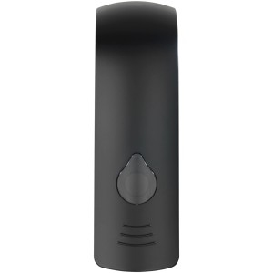 Schwarzer Wenko Ranera S Seifenspender/Desinfektionsmittelspender für Wandmontage.