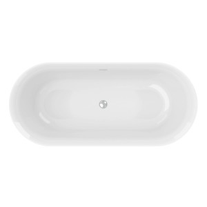 Ottofond Badewanne Mince Freistehend 180 cm Weiß