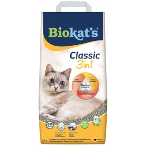 Biokats Katzenstreu Classic 3in1 18 l