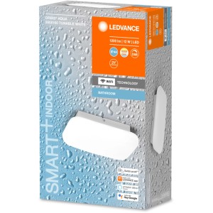 Ledvance Smart+ WiFi Wandleuchte Orbis Wall Aqua IP44, dimmbare LED Badlampe, Tunable White.
