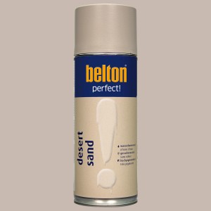 belton Buntlack Perfect Desert Sand, seidenmatt, 400ml Dose.