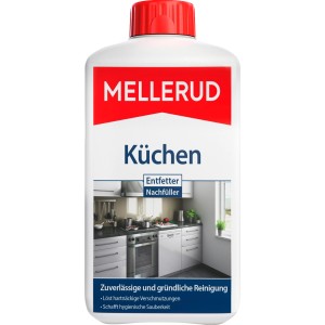 Mellerud Küchenentfetter 1L Nachfüllflasche für die Reinigung von Küchenoberflächen.