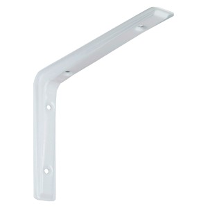 Weiße OBI Konsole Gaia, 120x170mm, für Regalböden und individuelle Wandgestaltung.