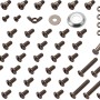 Montageset für Jamestown Jaxon XL Grillwagen: 83-teiliges Set aus Schrauben, Muttern und Scheiben.