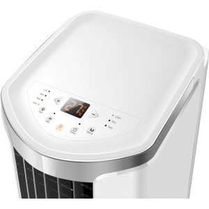 Mobiles OBI Wifi-Klimagerät Mora mit Display und App-Steuerung, 9000 BTU.