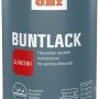 OBI PU Buntlack Purpurrot glänzend, 375ml Dose. Vielseitiger, stoßfester Lack für Innen & Außen.