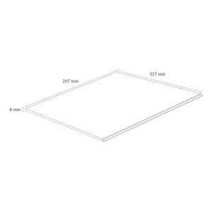 Egger Laminatmuster NatureSense Aqua ELF676 Calvia 297 mm x 327 mm Sandgrau