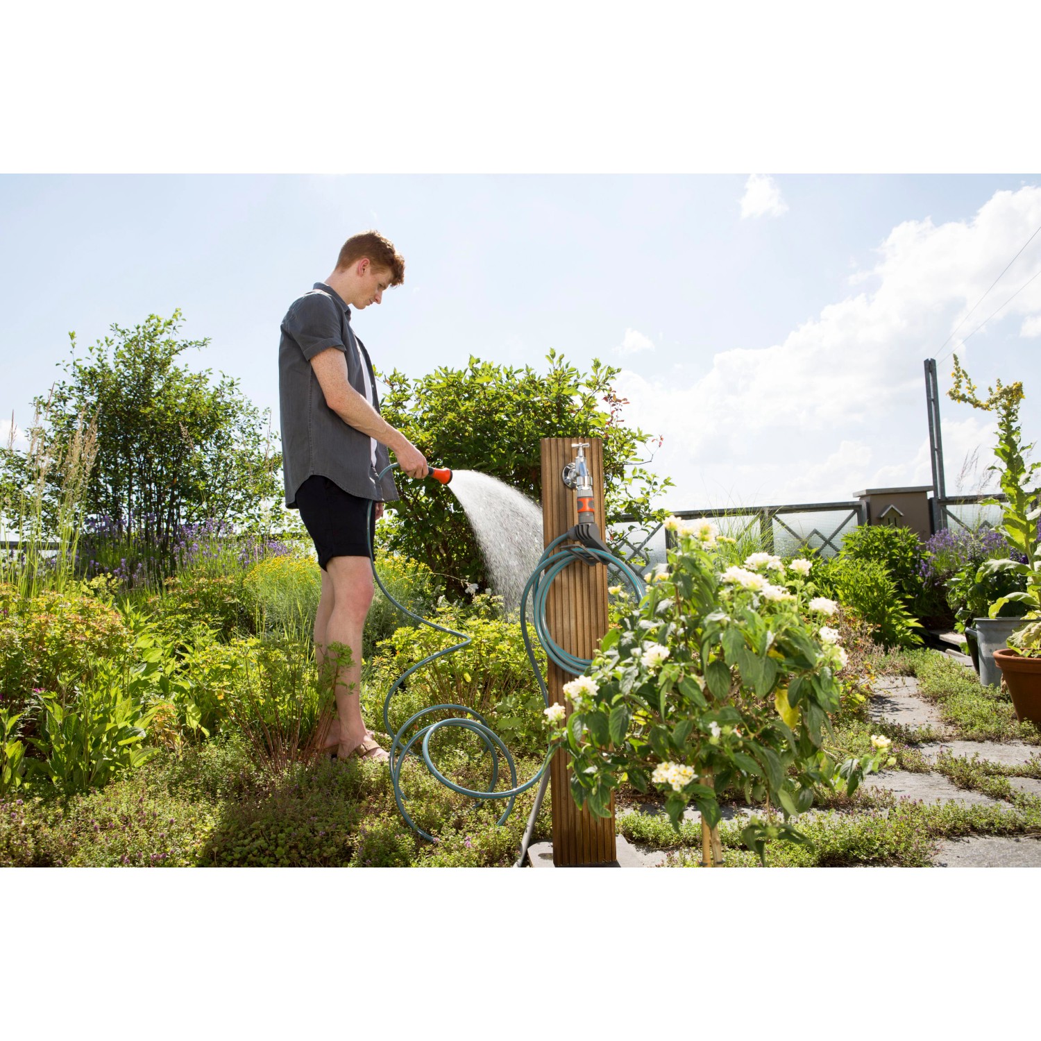 Gardena TerrassenSpiralschlauch City Gardening 7,5 m kaufen bei OBI
