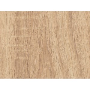 Sockelleiste Eiche, 40x20 mm, 2600 mm lang. Dekoratives Profil für den Bodenabschluss.