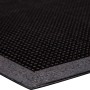 Graue OBI Gummimatte 40x60 cm mit Noppen, ideal für den Eingangsbereich.