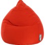 Sitting Point Sitzsack Easy in Tomatenrot, 220 l Volumen. Bequemer, waschbarer Bezug.