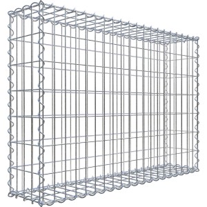 Gabiona Gabionenkorb 70 cm x 100 cm x 20 cm Maschenw 5 cm x 10 cm