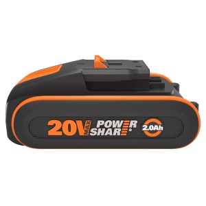 Worx Akku WA3639 Power Share 2 Ah für Elektrowerkzeuge, 20V, Lithium-Ionen.
