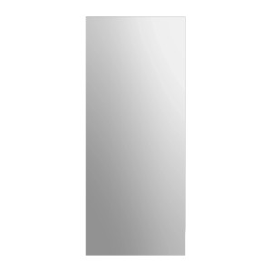 Rechteckiger Kristall-Türklebespiegel, 50x120 cm, zur einfachen Montage an Türen.