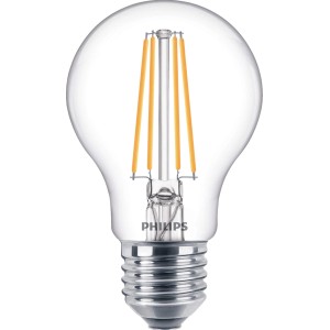 Philips LED-Leuchtmittel E27 Glühlampenform 7 W 806 lm 10,6 x 6 cm (H x Ø)