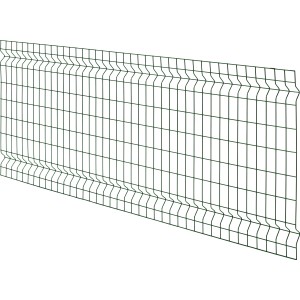 3D-Einstabmattenzaun Grün 80 x 200 cm