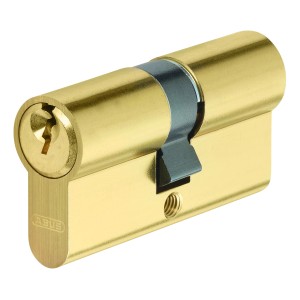 Abus Profilzylinder E50MM 30/35 Messing für Türschlösser.