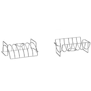 Napoleon Braten- und Ribshalter aus Edelstahl