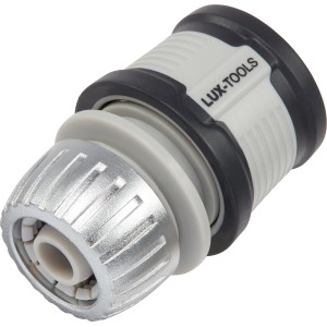 LUX Schlauchstück Metall für 13 mm (1/2") Schlauch