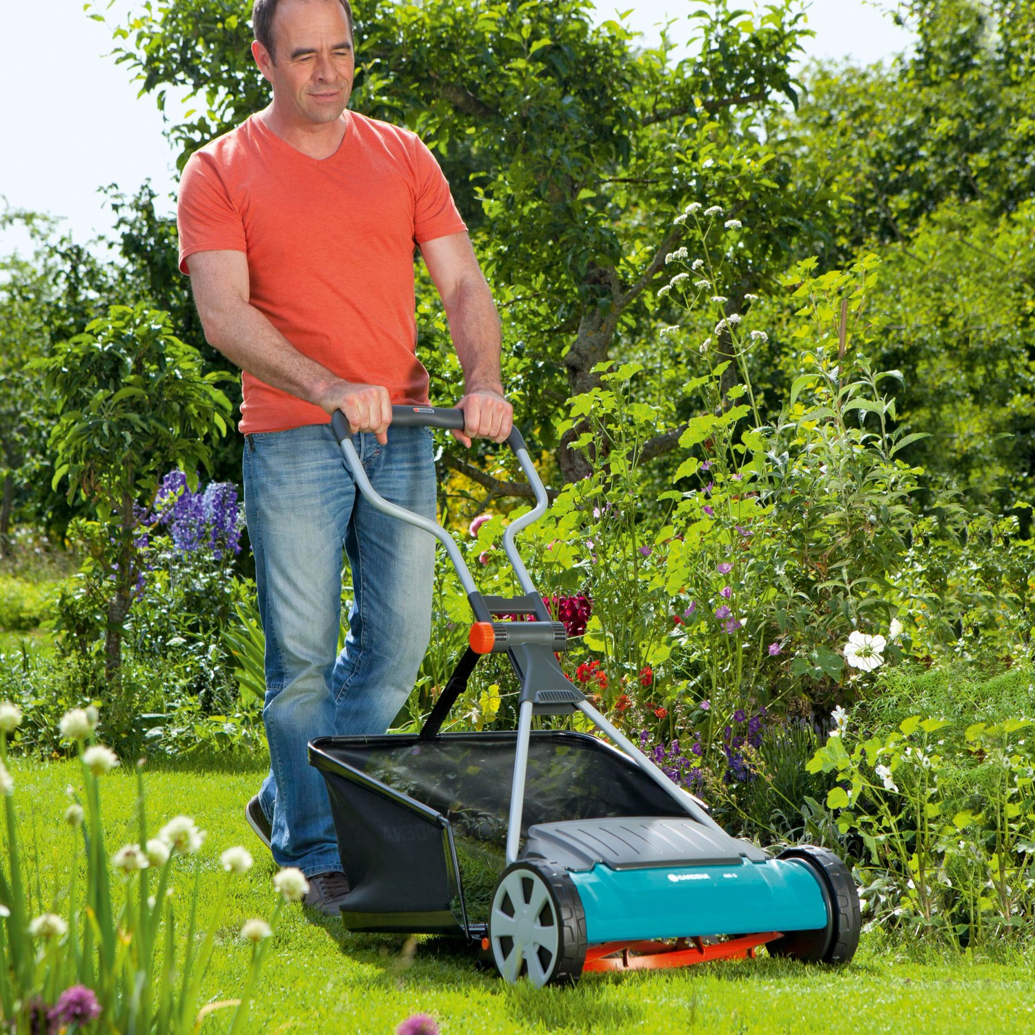 Gardena Spindelmäher Comfort 400 CF kaufen bei OBI