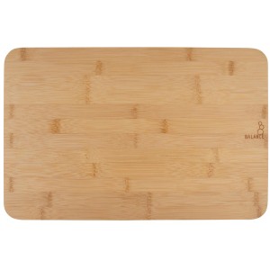 Rechteckiges Fackelmann Schneidebrett aus Bambus, 40x26 cm, mit abgerundeten Ecken.