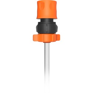 Worx Flaschenadapter WA1761 für Hydroshot Hochdruckreiniger, orange/schwarz.