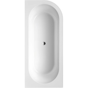 Ottofond Eck-Badewanne Modena Corner rechts 178 cm Weiß