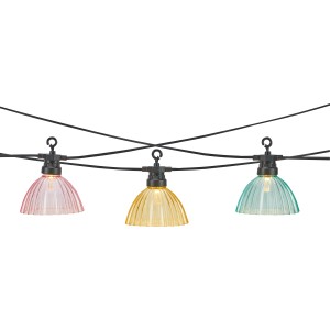 Solar-LED-Lichterkette Zevio Warmweiß 5,5 m