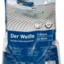 Mapei Natursteinmörtel C2TE 5kg Sack, weißer flexibler Fliesenkleber für Naturstein.