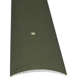 Gelochtes Übergangsprofil aus Edelstahl, 40x5x1000 mm, für Laminat & Parkett.