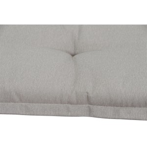 Madison Bankauflage Panama Taupe, ca. 140x48 cm, Detailansicht.
