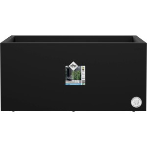 Elho Blumentopf Vivo Next Lang 59 cmx29,5 cmx29,2 cm Living Schwarz mit Rollen