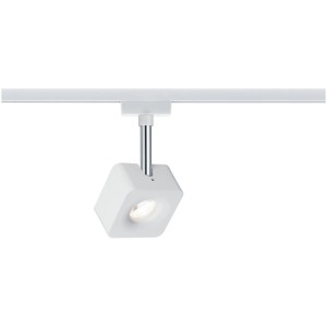 Paulmann URail LED Spot Cube 8W Weiß dimmbar
