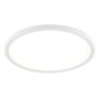 Weiße, runde LED Deckenleuchte Velion von Brilliant, Durchmesser 29,3 cm. Moderne Lampe für Wohnräume.