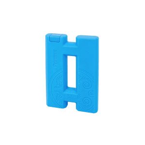 Blauer Petromax Kühlakku (14 cm) für Kühlboxen, formstabil und langlebig.