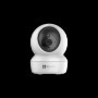Weiße Ezviz H6c WLAN-Überwachungskamera für Innenräume mit Schwenk- und Neigefunktion.