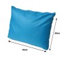 Blaues Rückenkissen (50x56cm) für Setgarden Gartenbank Kissen, Outdoor geeignet.