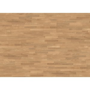 Fertigparkett Eiche Natur, Schiffsboden, versiegelt. Holzstruktur sichtbar.