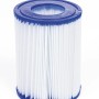Filterkartusche für Bestway Fast Set Pool, Größe II, für sauberes Poolwasser.